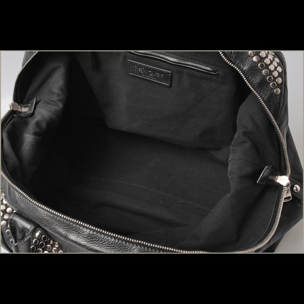 RARE! YVES SAINT LAURENT EASY Y YSL Rock Stud Bag - Picture 6 of 13